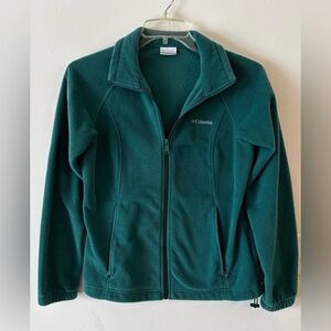 Columbia Teal Fleece Jacket